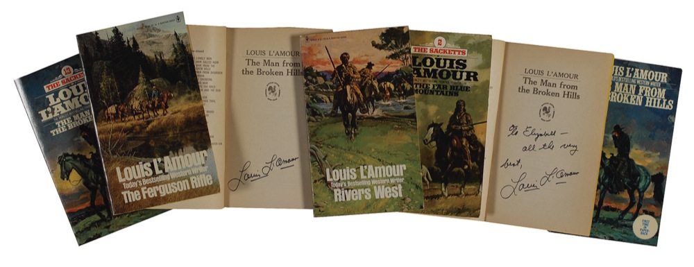 RIVERS WEST, Louis L'Amour, SIGNED