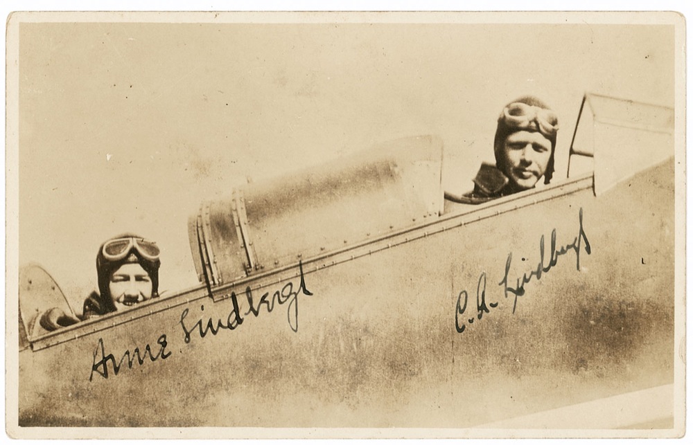 Lot #538 Charles and Anne Morrow Lindbergh