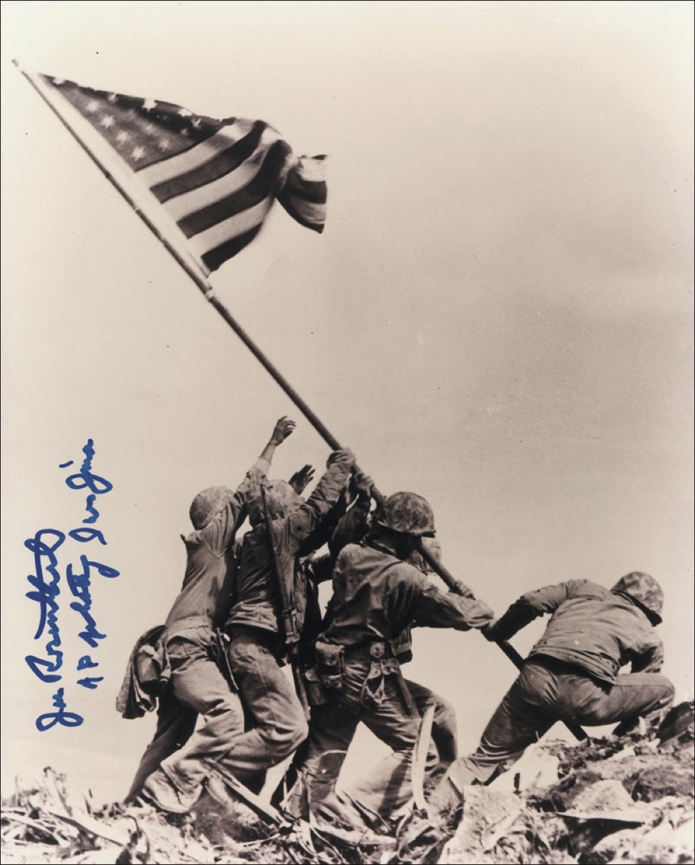 Lot #433 Iwo Jima: Joe Rosenthal
