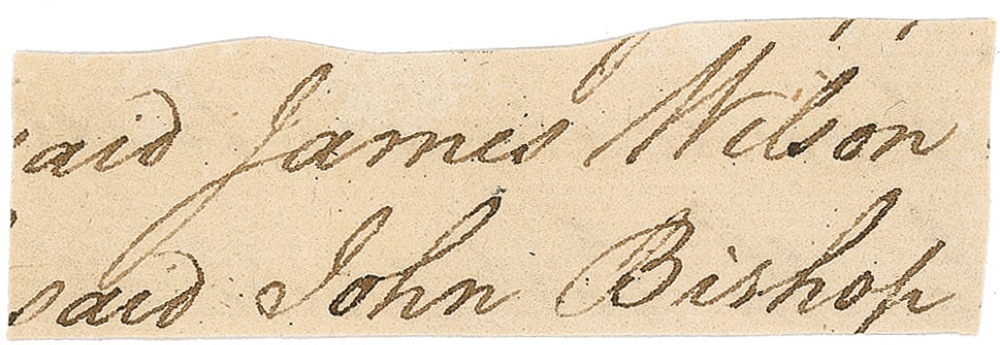 Lot #255 Declaration of Independence: James Wilson