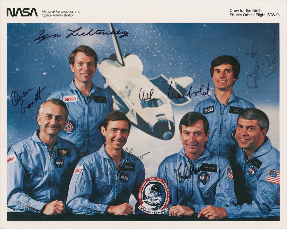 Lot #563 Space Shuttle: STS-9