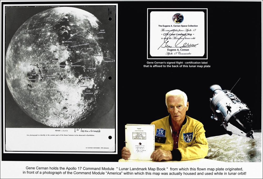 Lot #492 Apollo 17: Gene Cernan