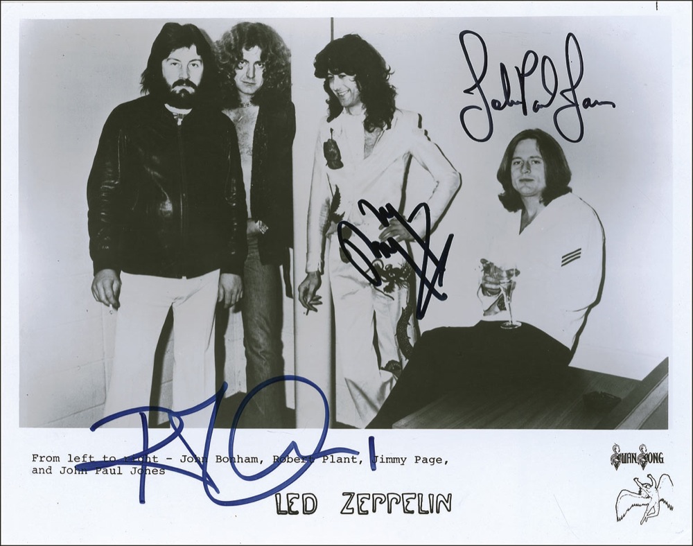 Lot #855 Led Zeppelin