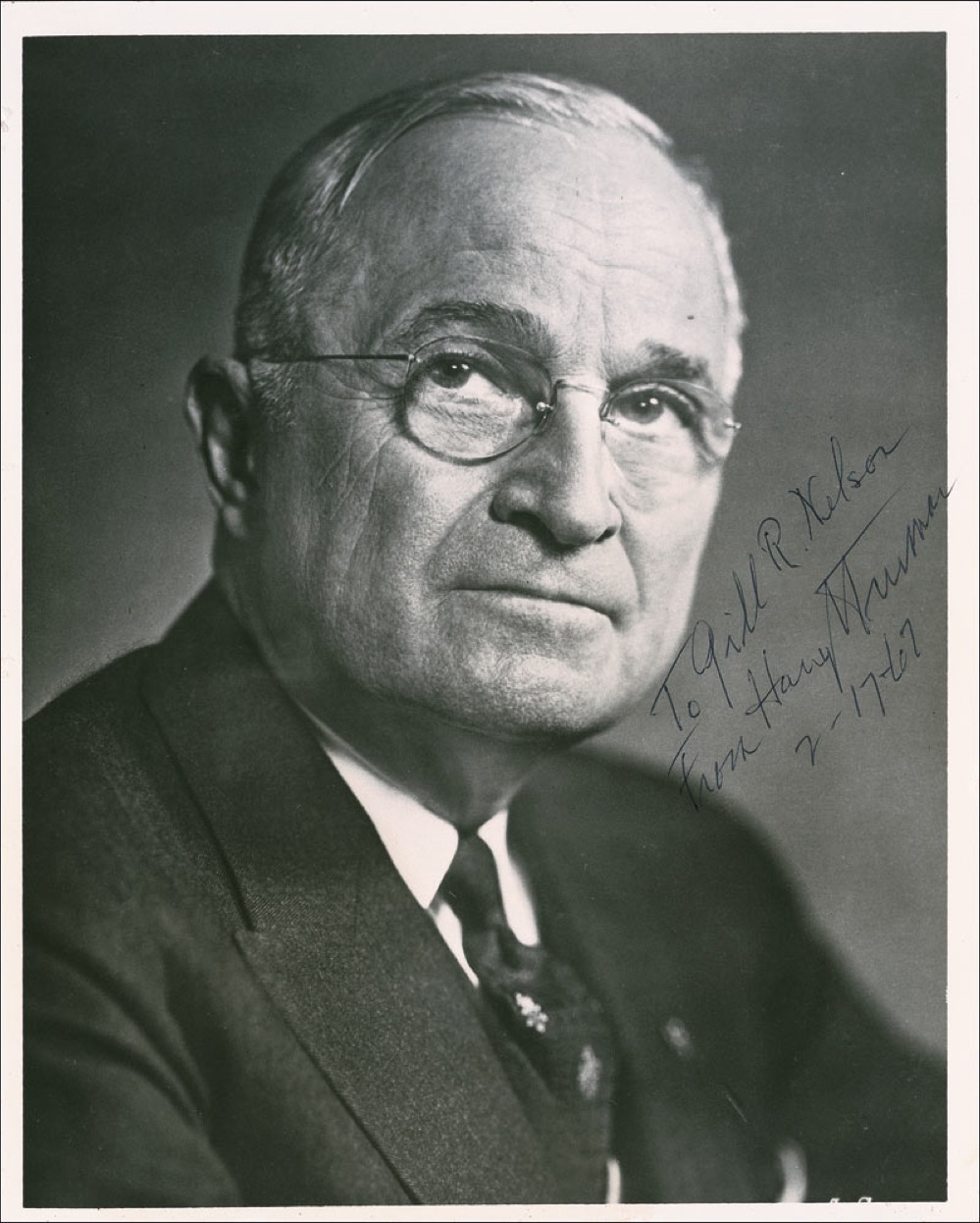 Lot #185 Harry S. Truman