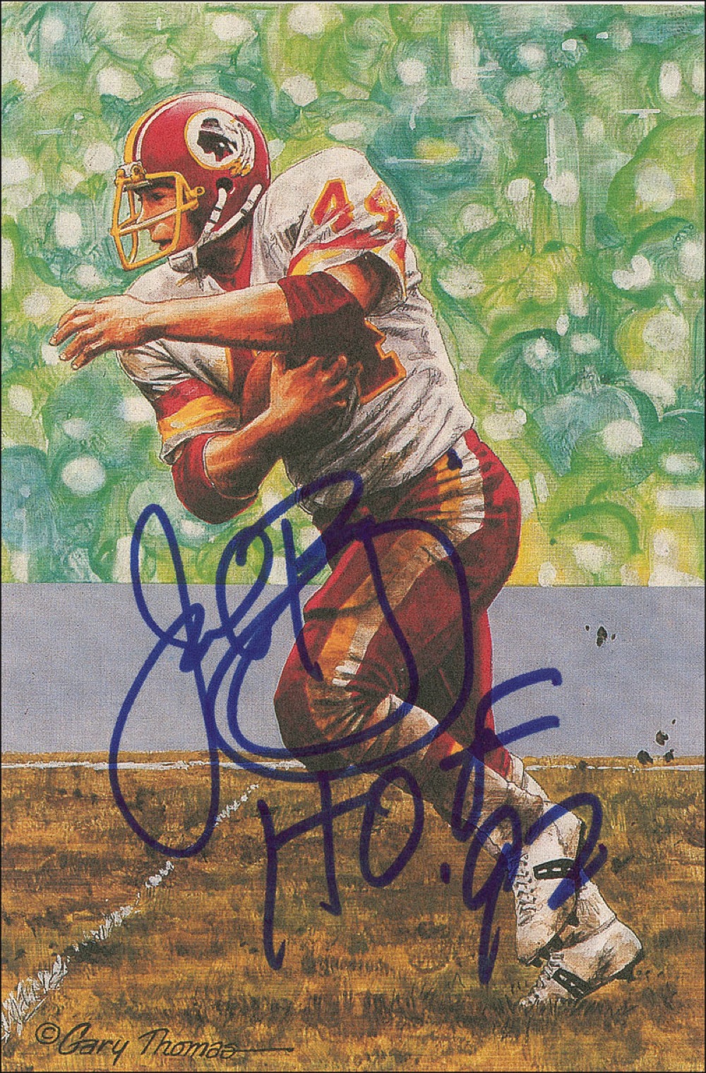 John Riggins Memorabilia, Autographed John Riggins Collectibles