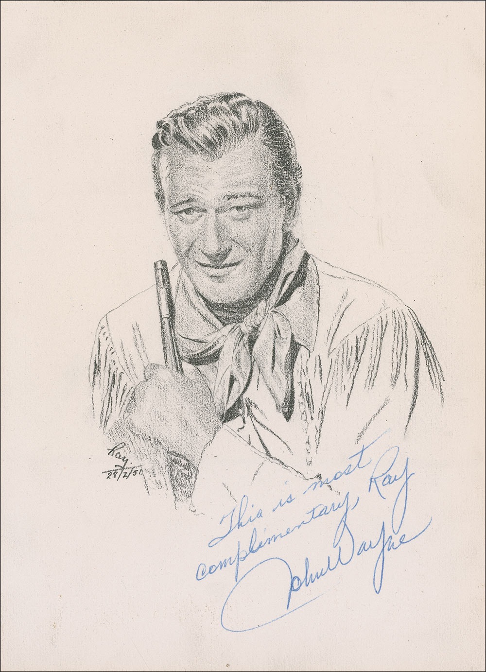 Lot #1139 John Wayne