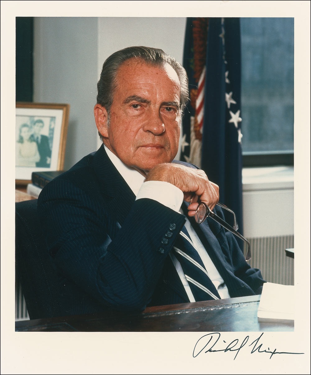 Lot #122 Richard Nixon