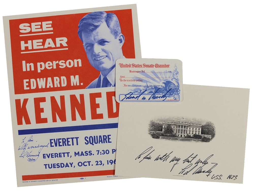 Lot #308 Ted Kennedy