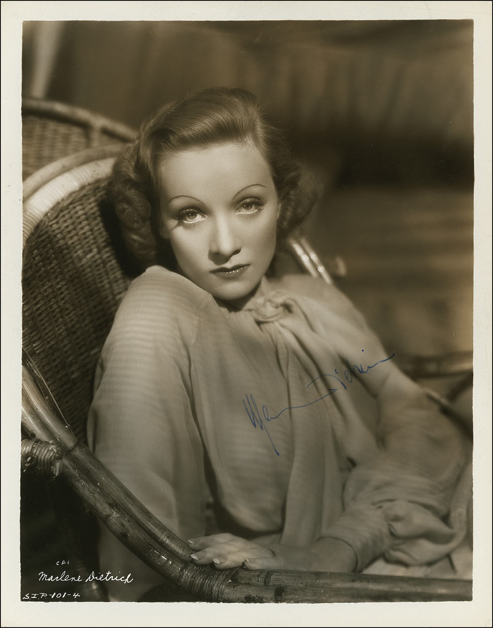Lot #973 Marlene Dietrich