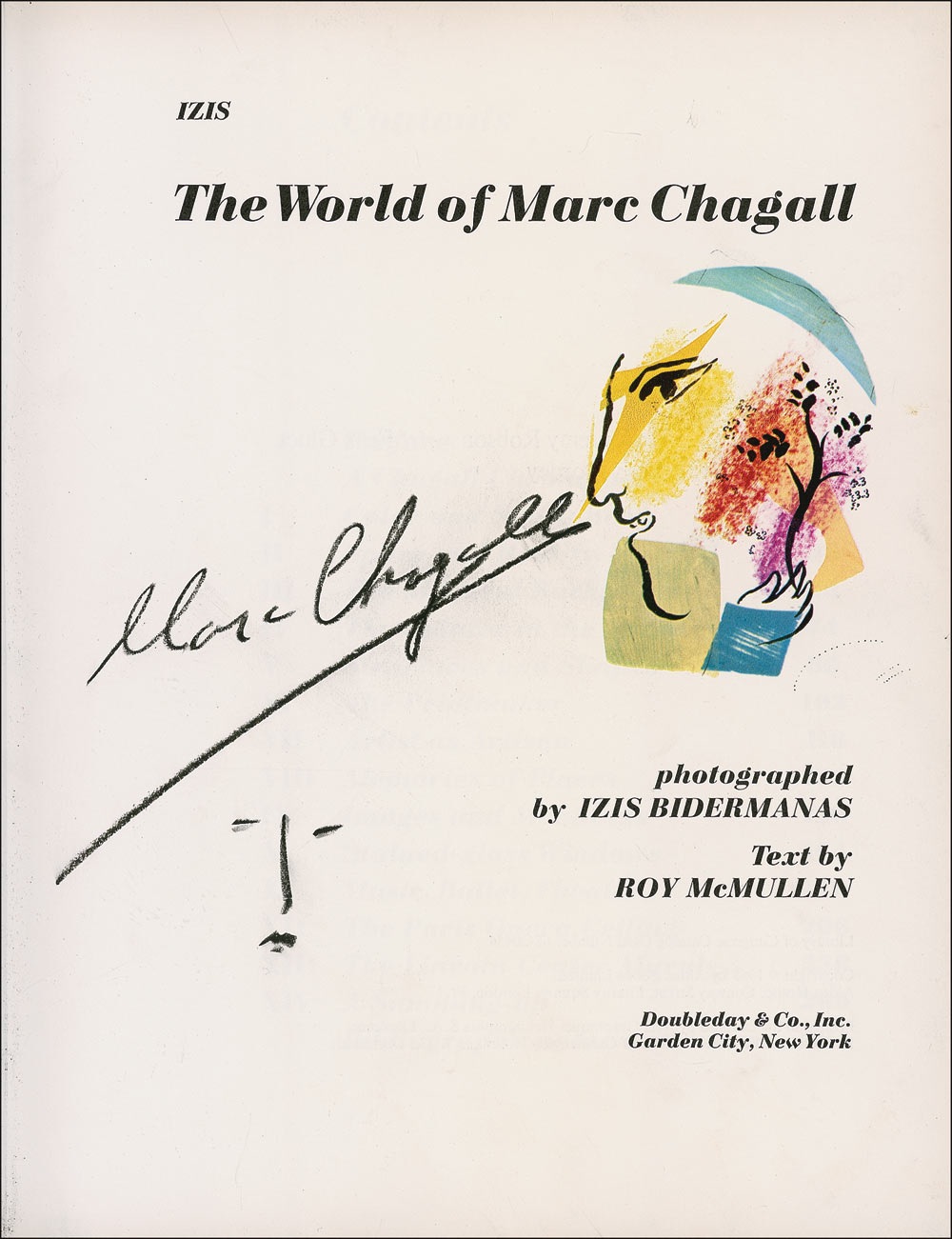 Lot #619 Marc Chagall