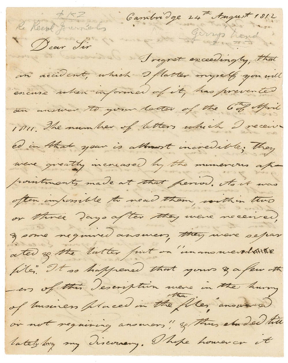 Lot #248 Declaration of Independence: Elbridge