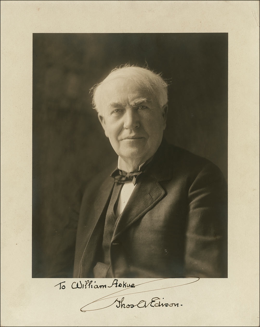 Lot #271 Thomas Edison