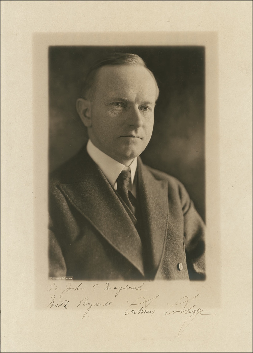 Lot #26 Calvin Coolidge