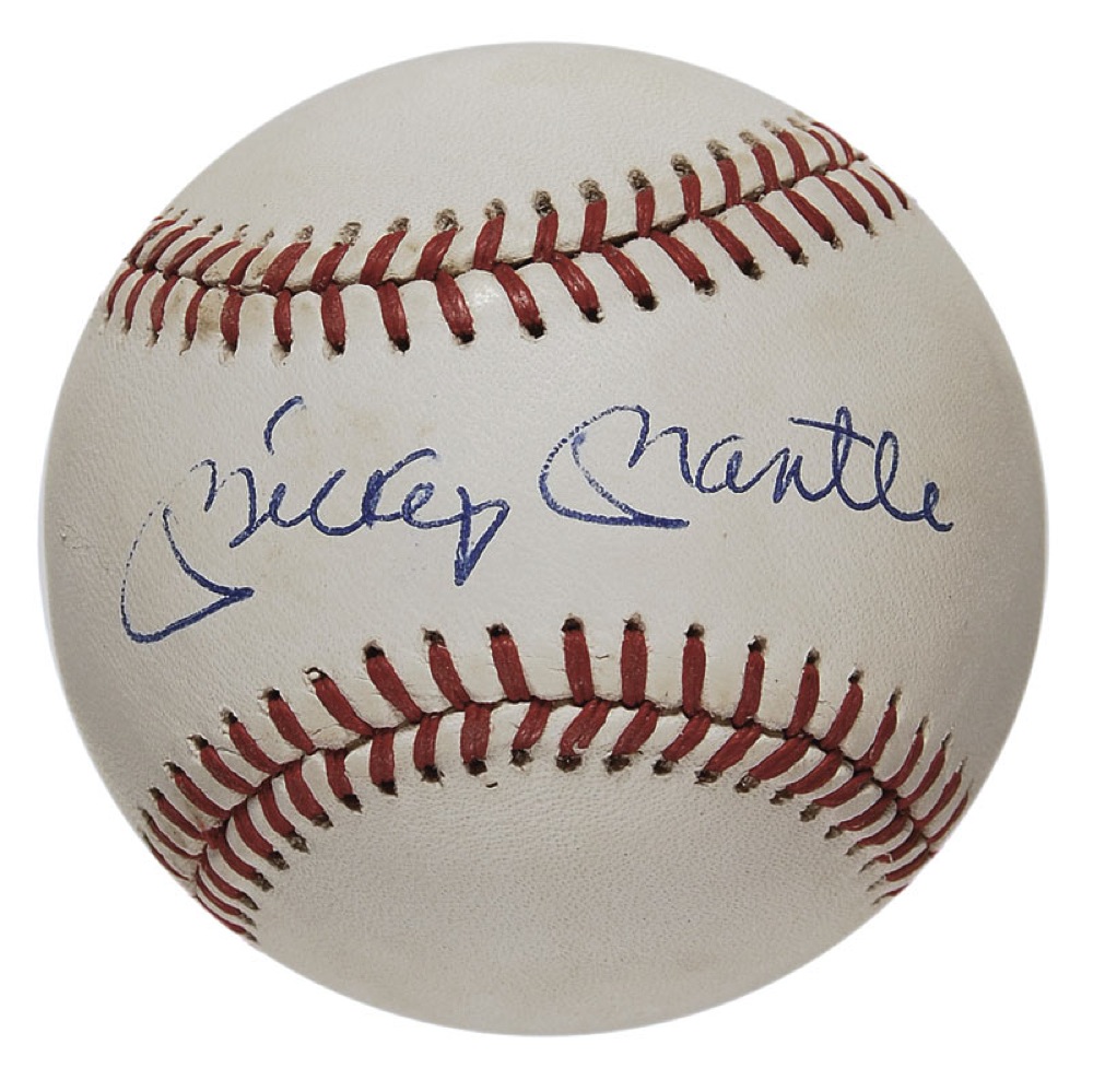 Lot #1311 Mickey Mantle