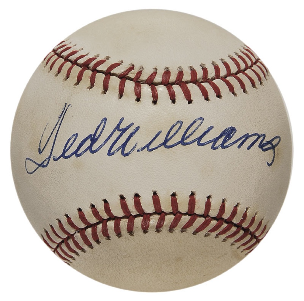 Lot #1371 Ted Williams