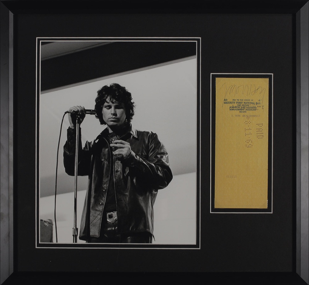 Lot #879 The Doors: Jim Morrison