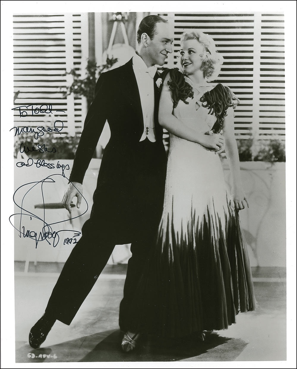 Lot #973 Fred Astaire and Ginger Rogers