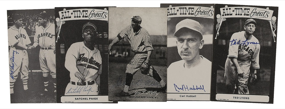 Lot #1253 Baseball Hall of Famers