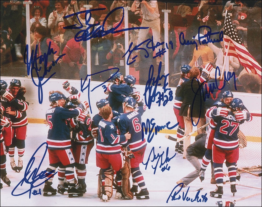 Lot #1318 Miracle On Ice