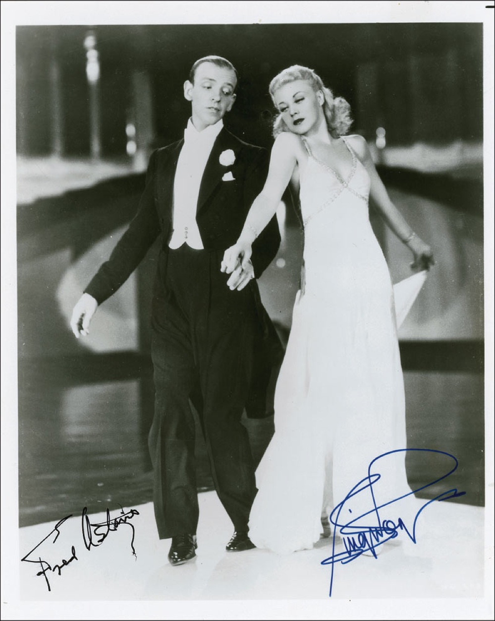 Lot #972 Fred Astaire and Ginger Rogers