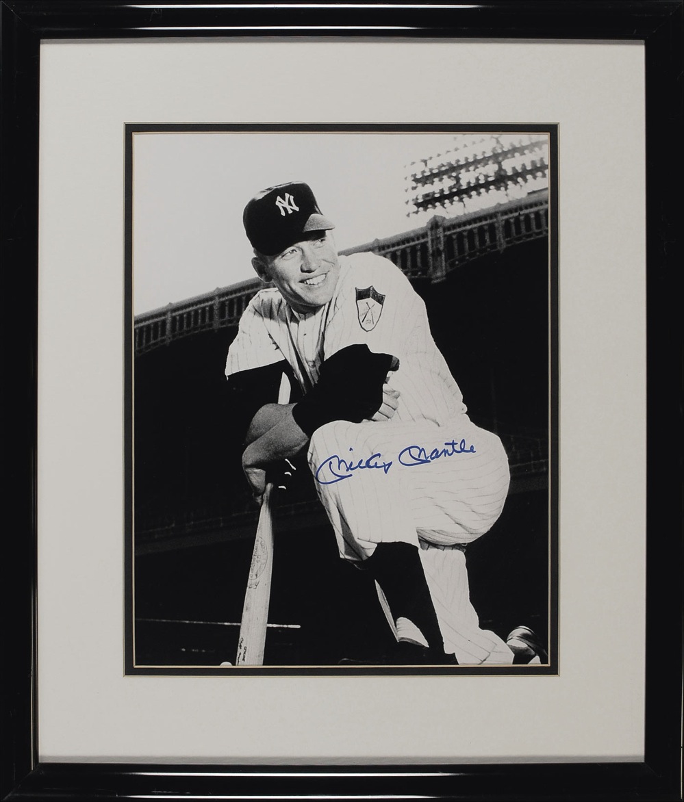 Lot #1296 Mickey Mantle