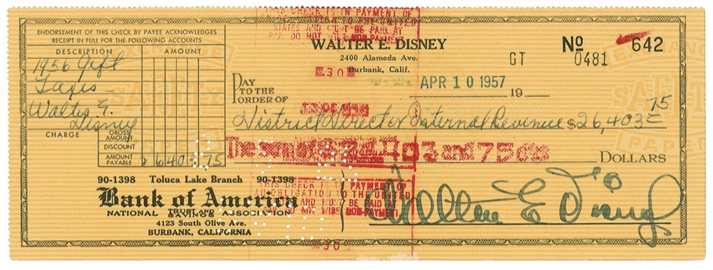 Lot #746 Walt Disney