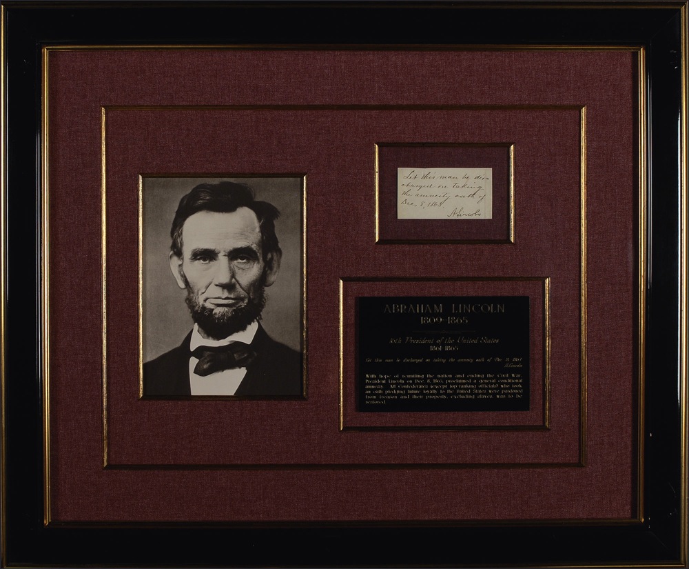 Lot #120 Abraham Lincoln