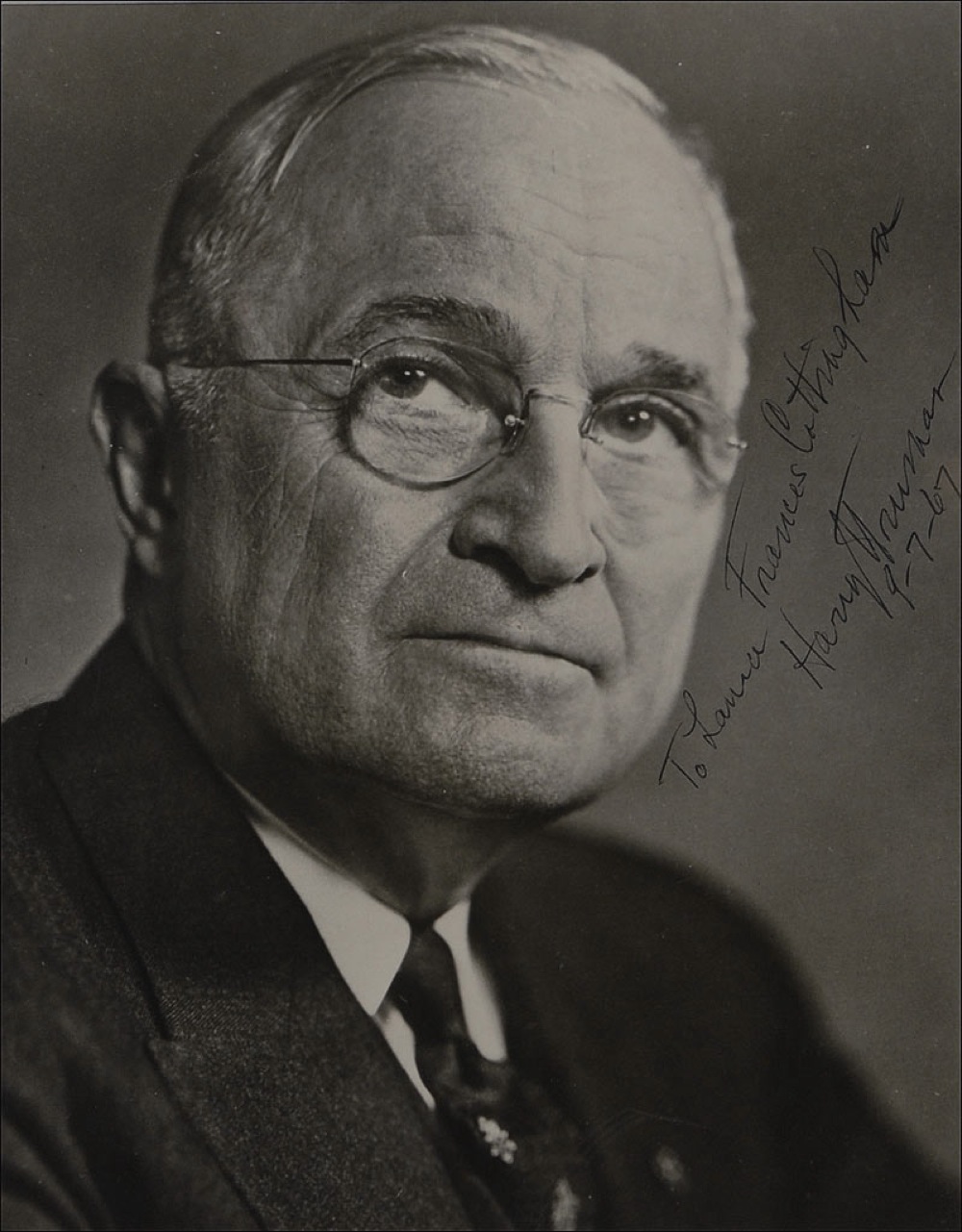 Lot #191 Harry S. Truman