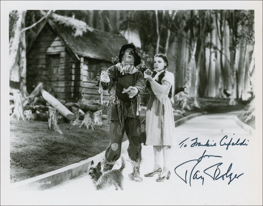 Lot #1066 Wizard of Oz: Ray Bolger