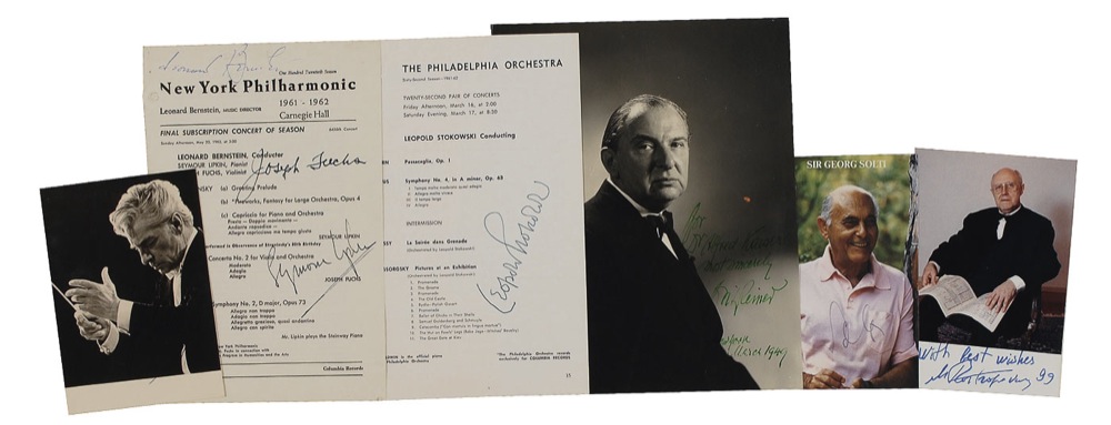Lot #713 Twentieth Century Conductors