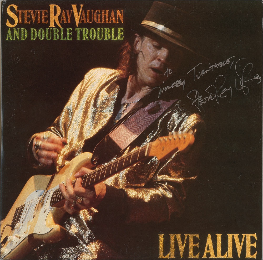 Lot #942 Stevie Ray Vaughan
