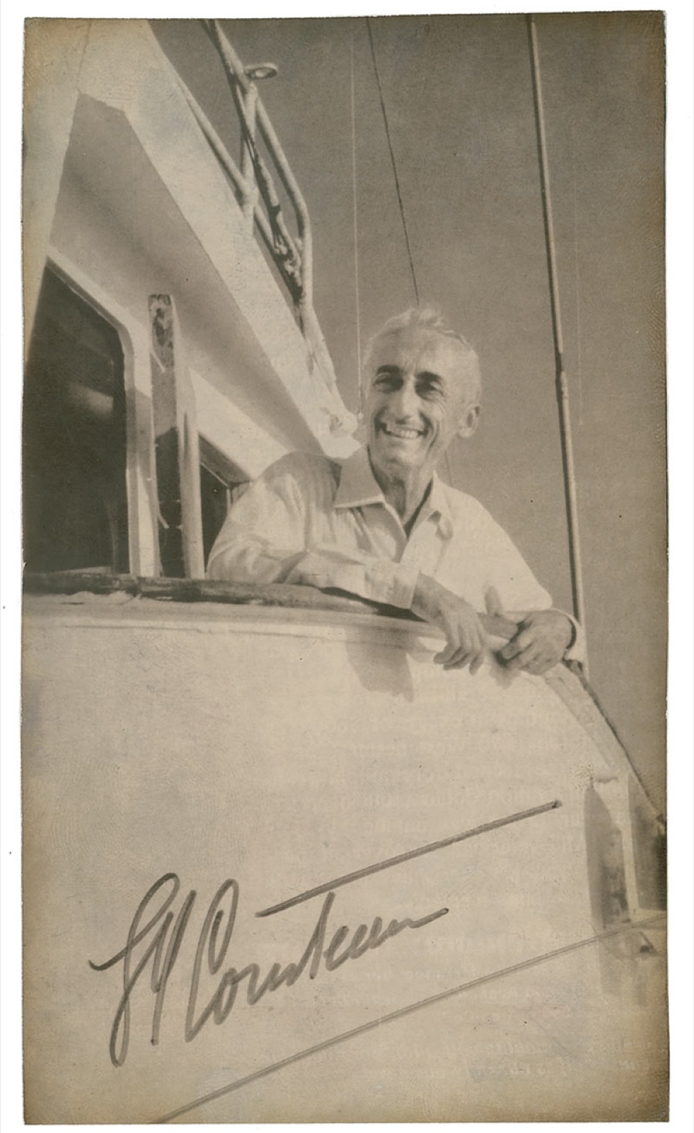 Lot #215 Jacques Cousteau