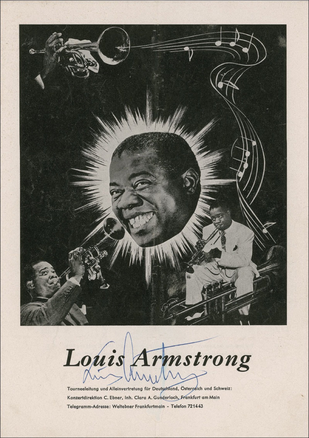 Lot #719 Louis Armstrong