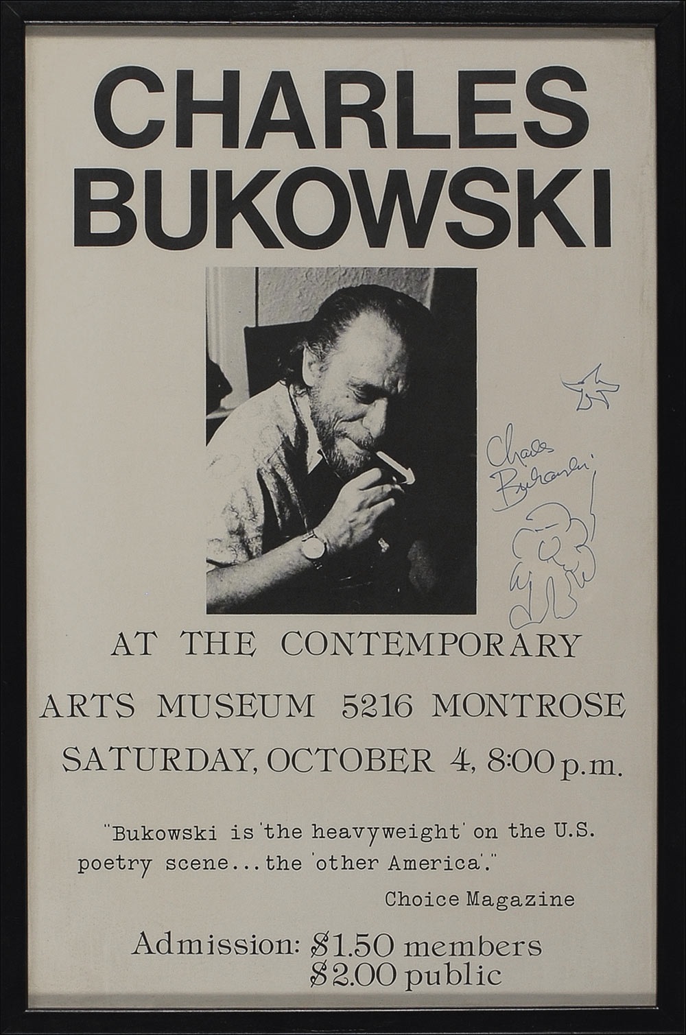 Lot #582 Charles Bukowski