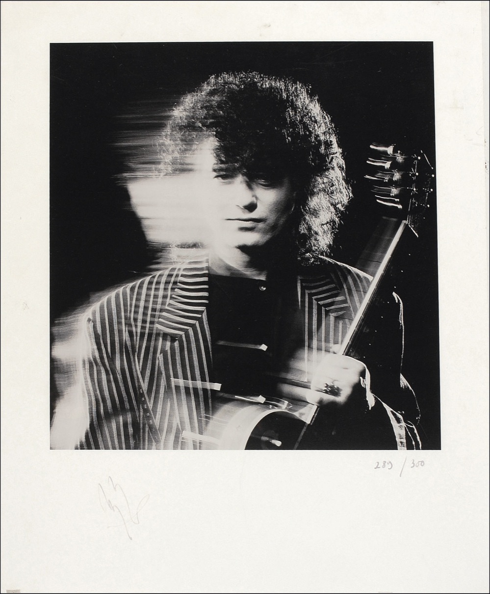 Lot #877 Led Zeppelin: Jimmy Page