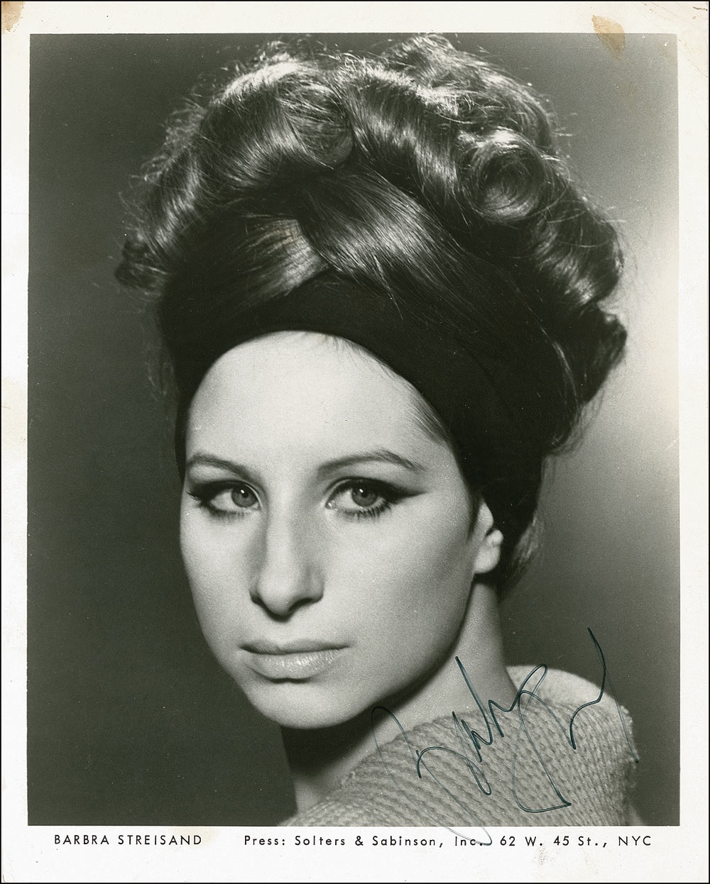 Lot #929 Barbra Streisand