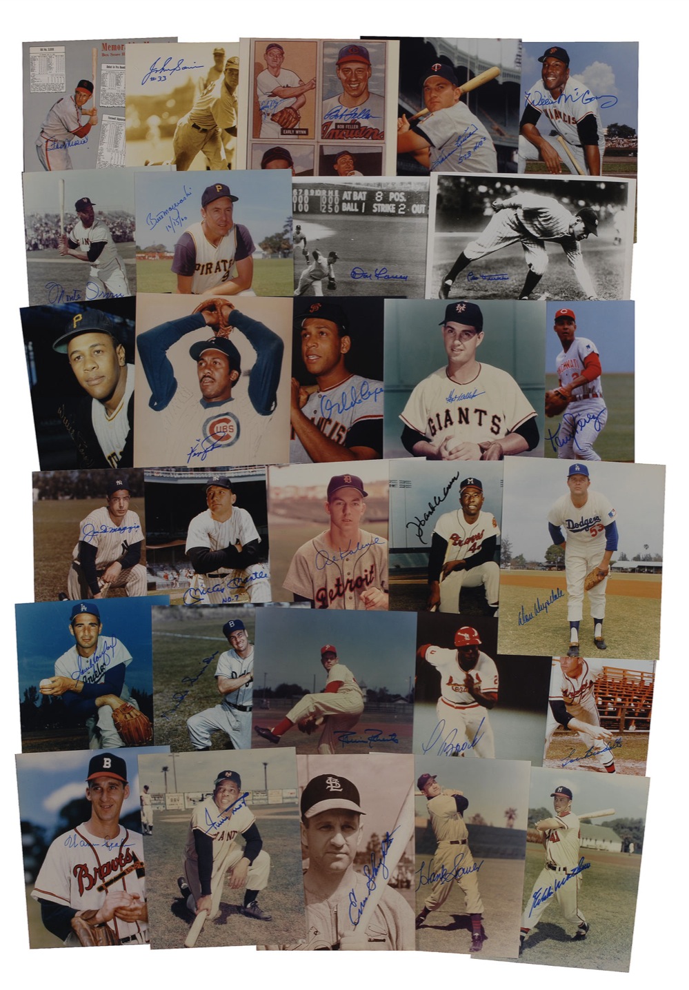 Lot #1177 Baseball Greats