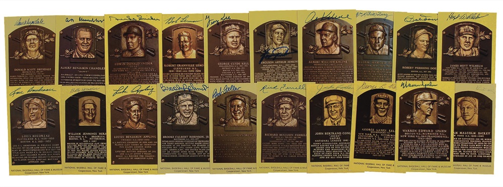 Lot #1188 Baseball Hall of Famers