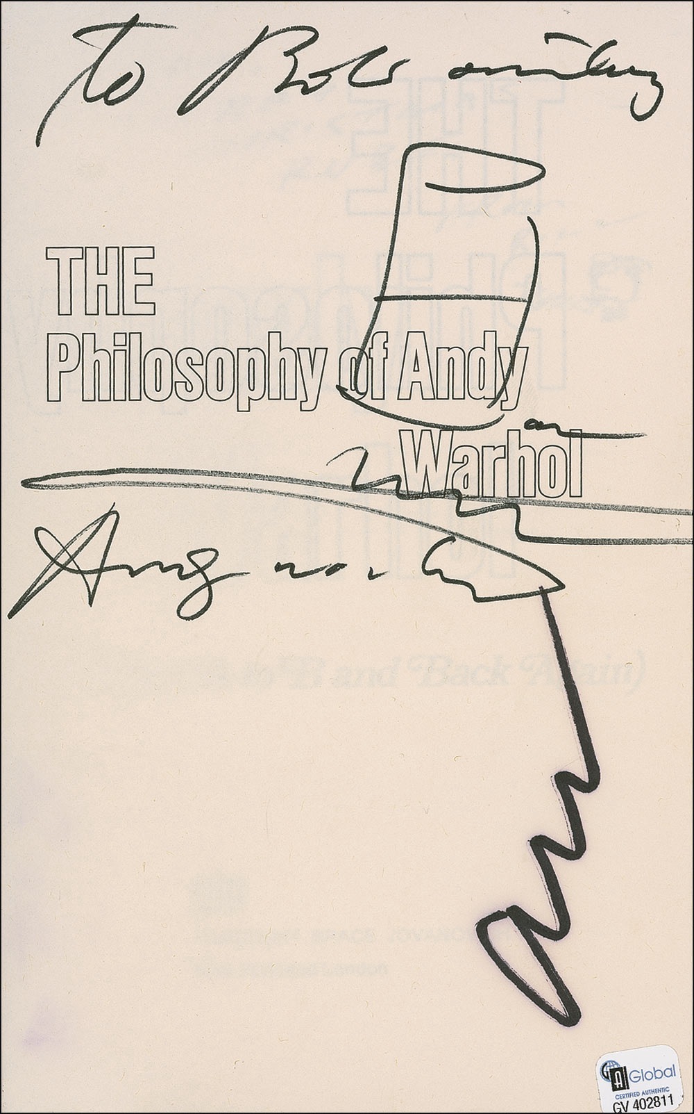 Lot #688 Andy Warhol