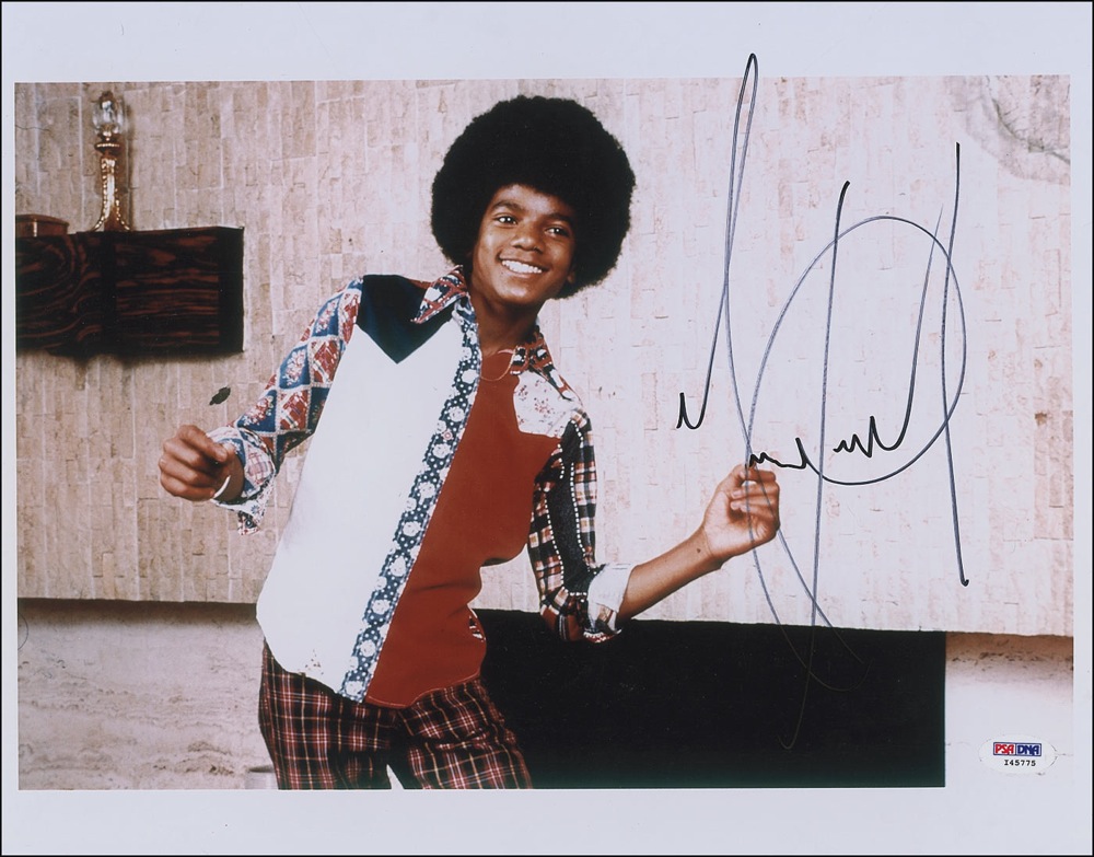 Lot #867 Michael Jackson