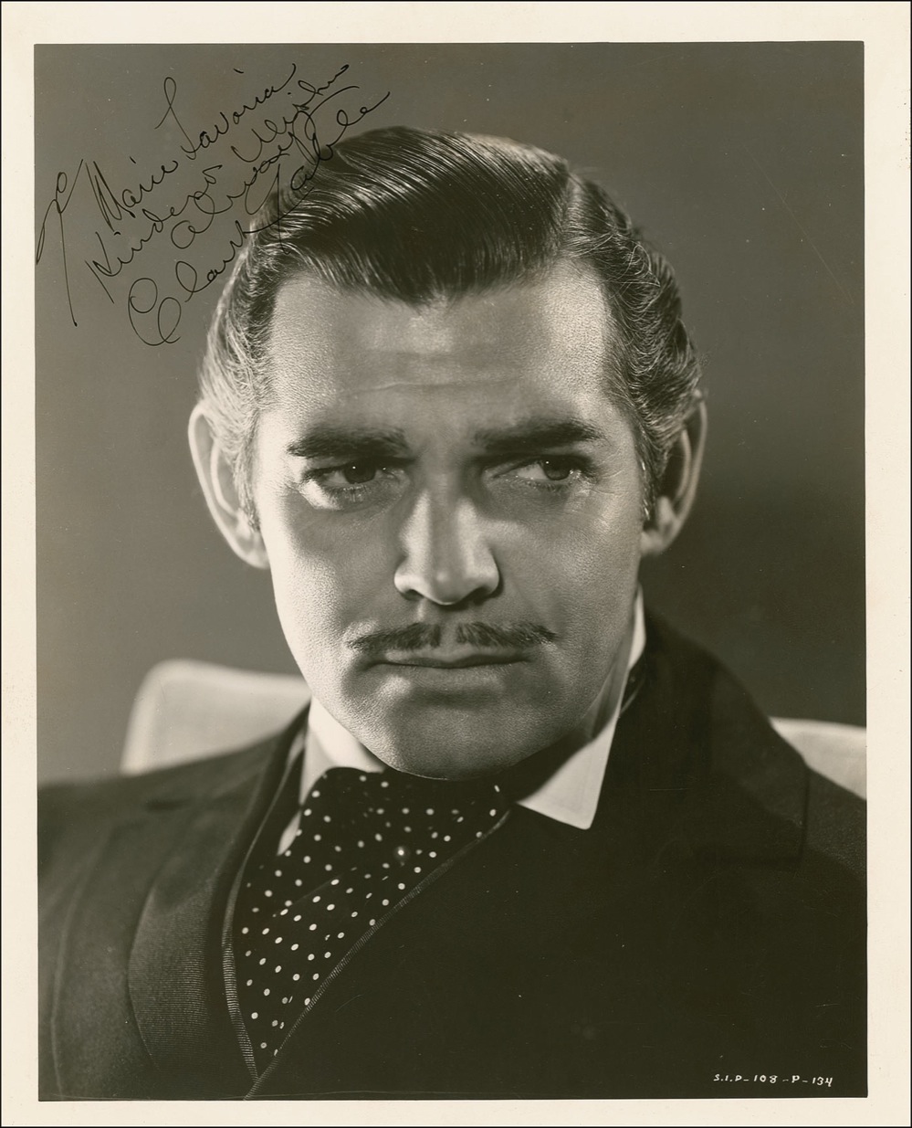 Lot #1021 Gone With the Wind: Clark Gable