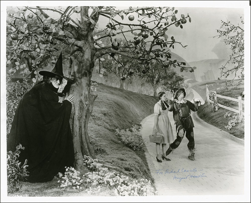 Lot #1069 Wizard of Oz: Margaret Hamilton