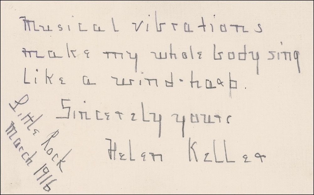 Lot #302 Helen Keller