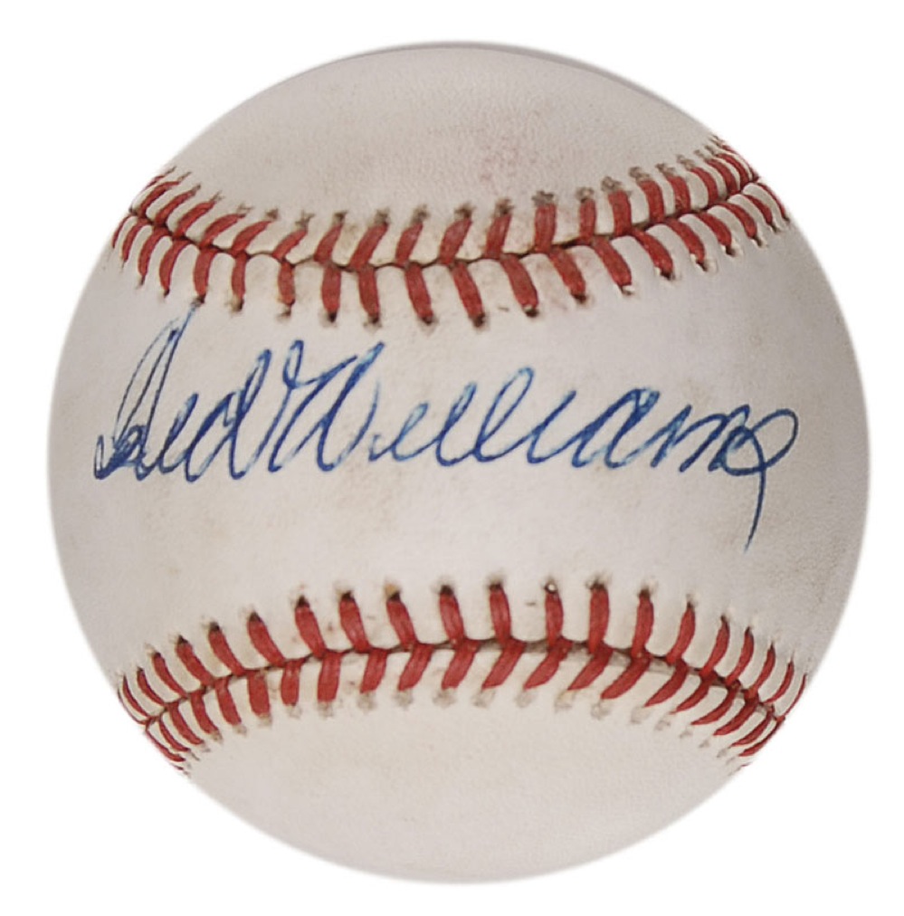 Lot #1265 Ted Williams