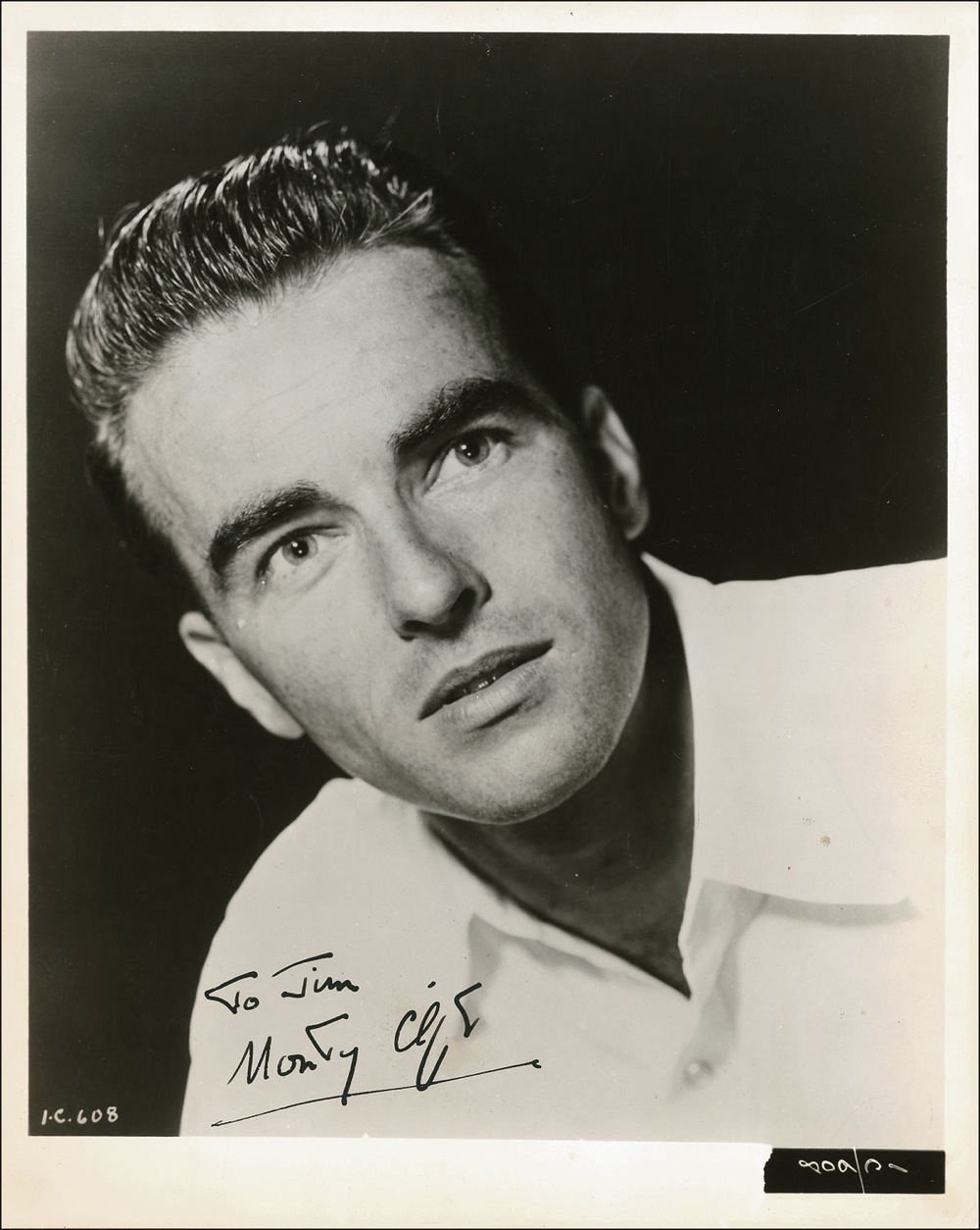 Lot #890 Montgomery Clift