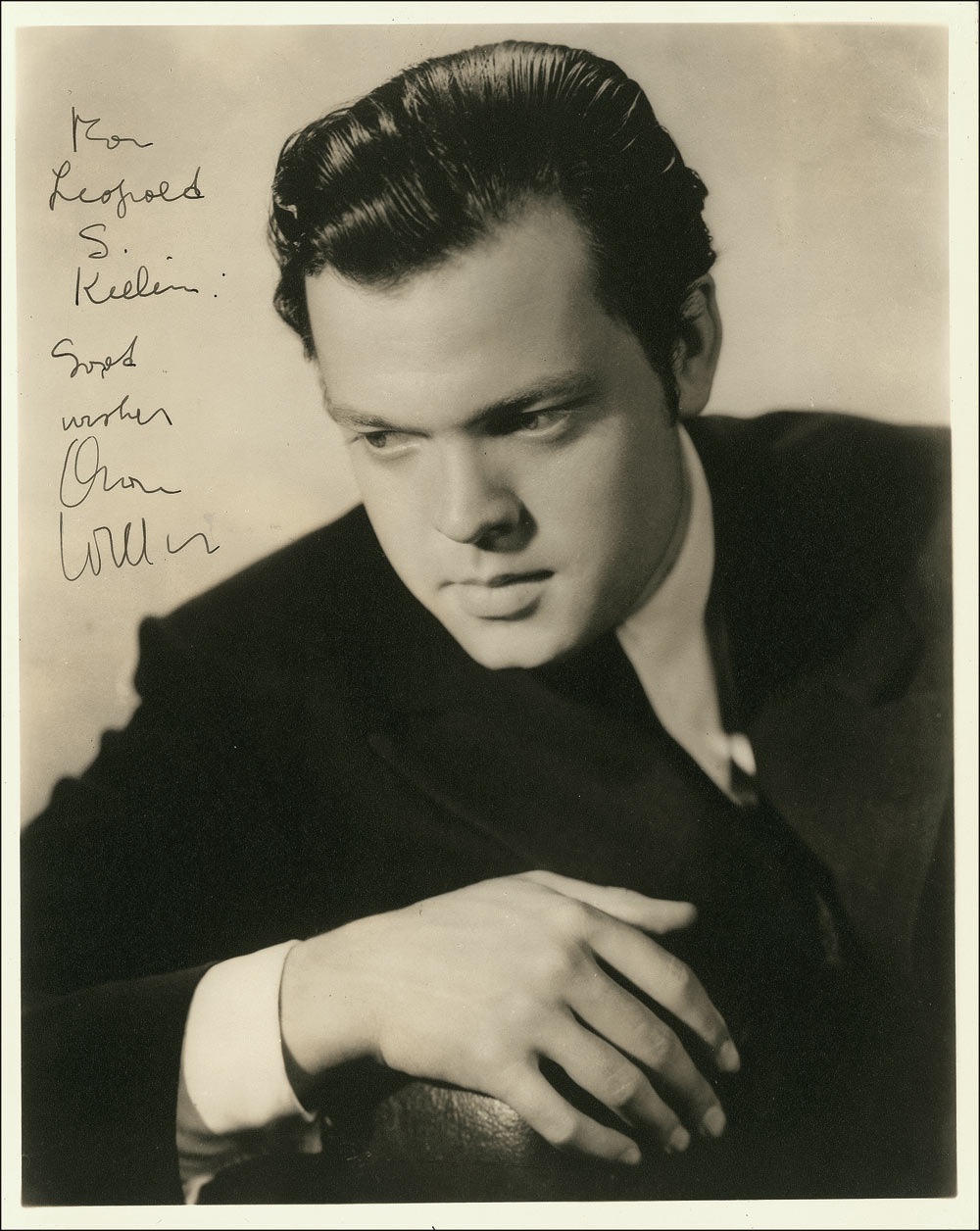 Lot #1062 Orson Welles