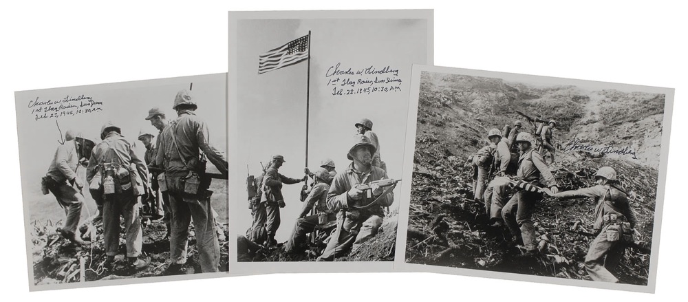 Lot #422 Iwo Jima: Charles W. Lindberg