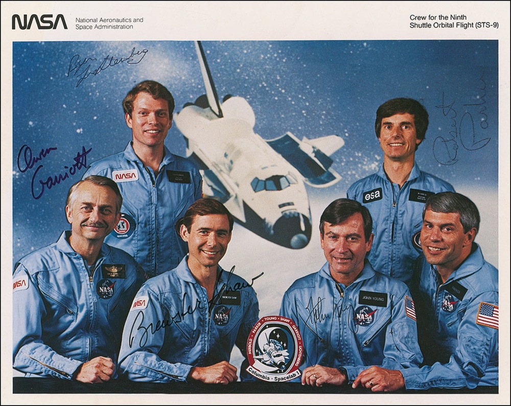 Lot #523 Space Shuttle STS-9