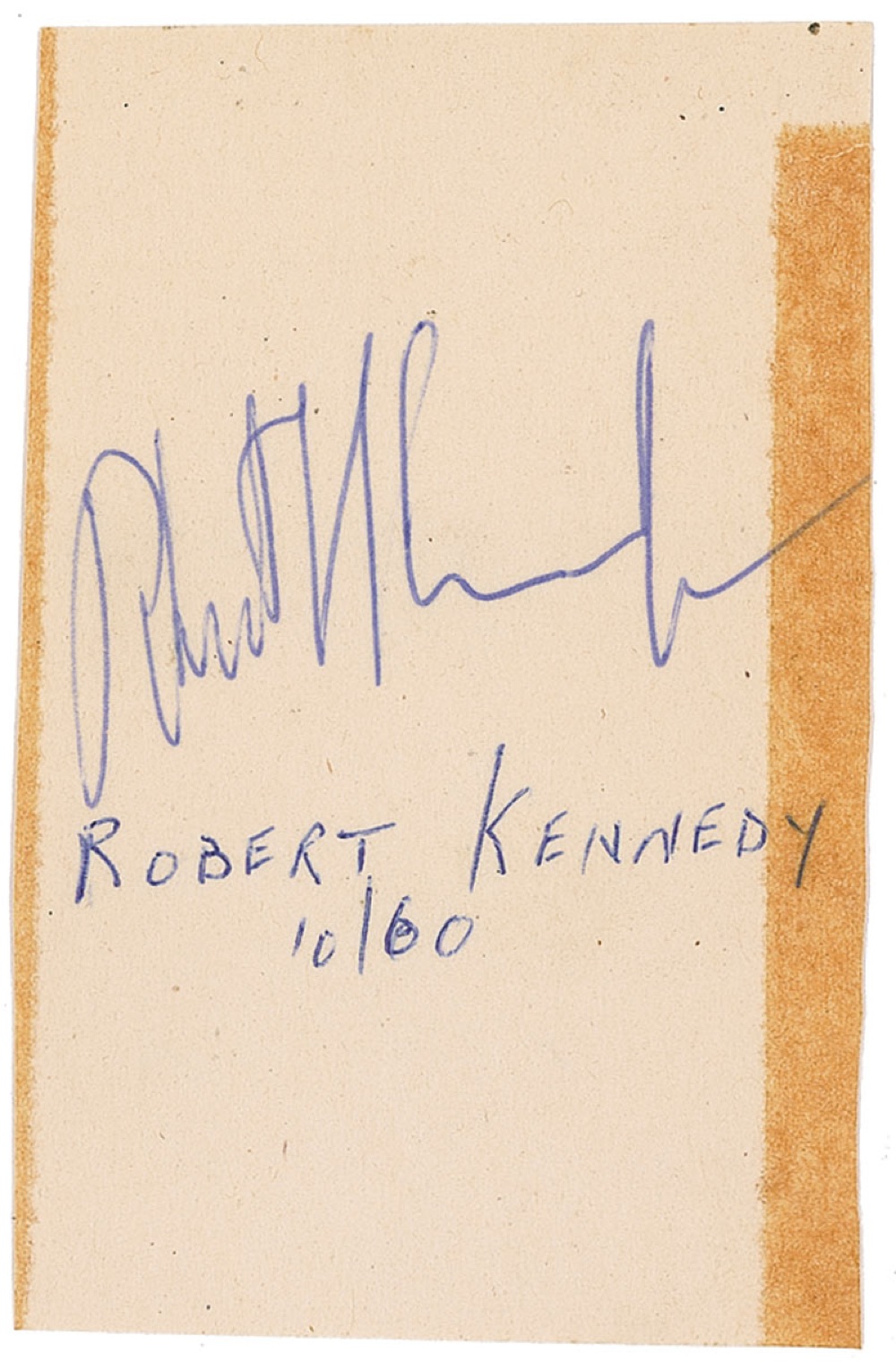 Lot #305 Robert F. Kennedy