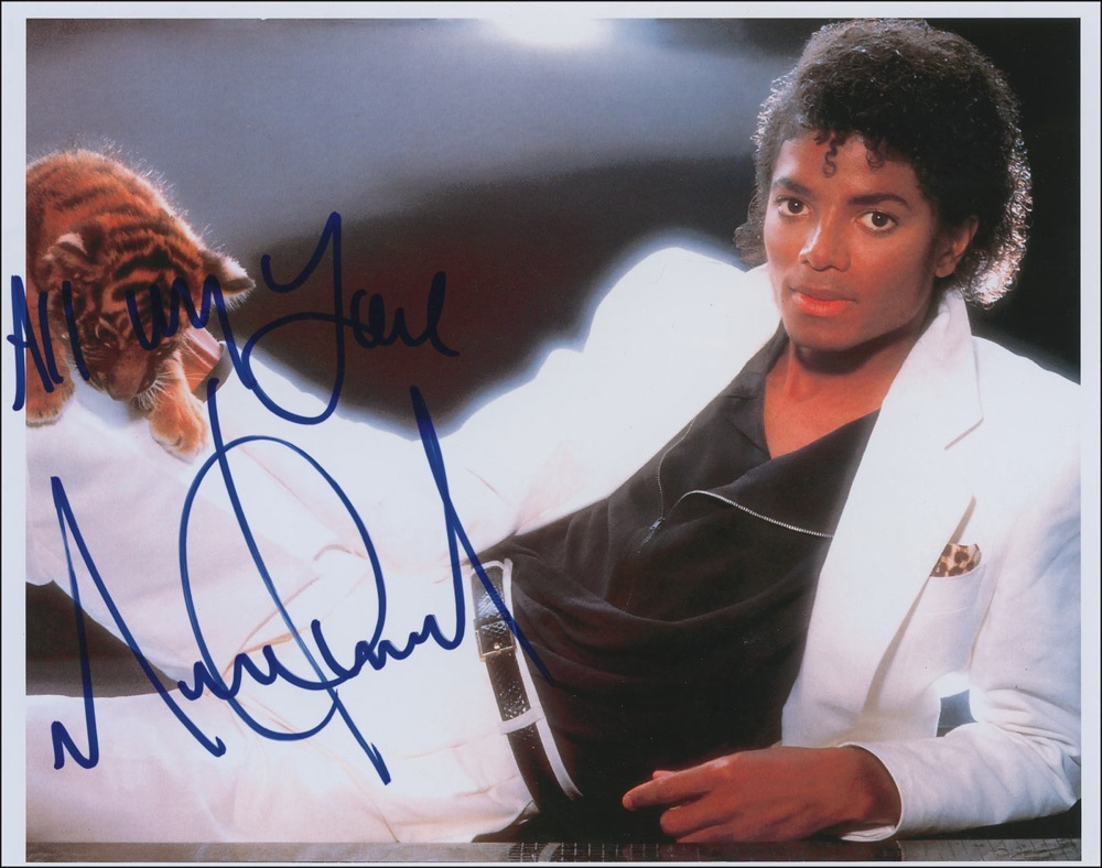 Lot #786 Michael Jackson